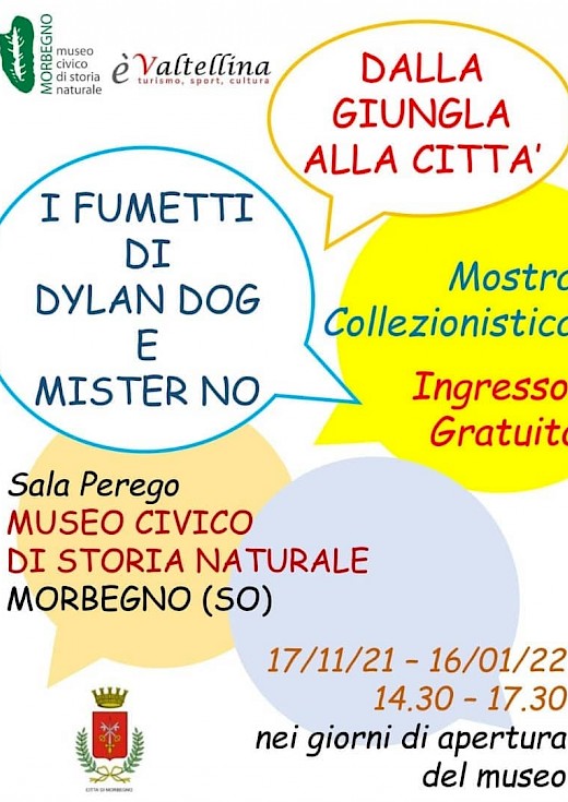 "DALLA GIUNGLA ALLA CITTÀ - I fumetti di Dylan Dog e Mister No"