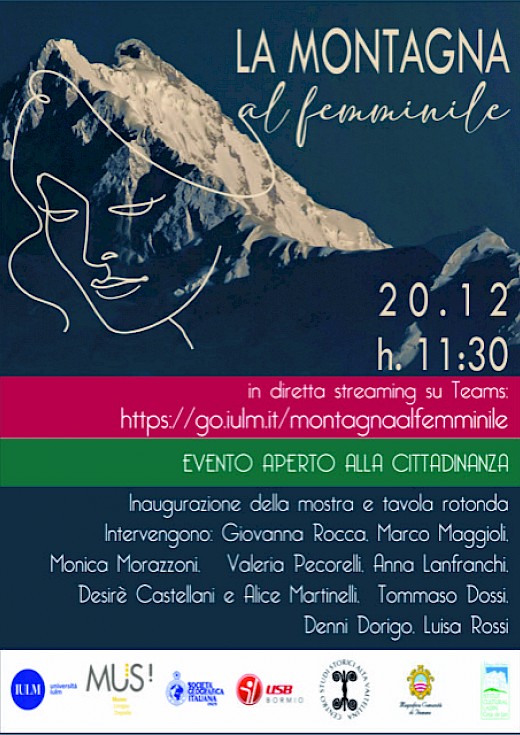 Inaugurazione mostra digitale "La montagna al femminile"