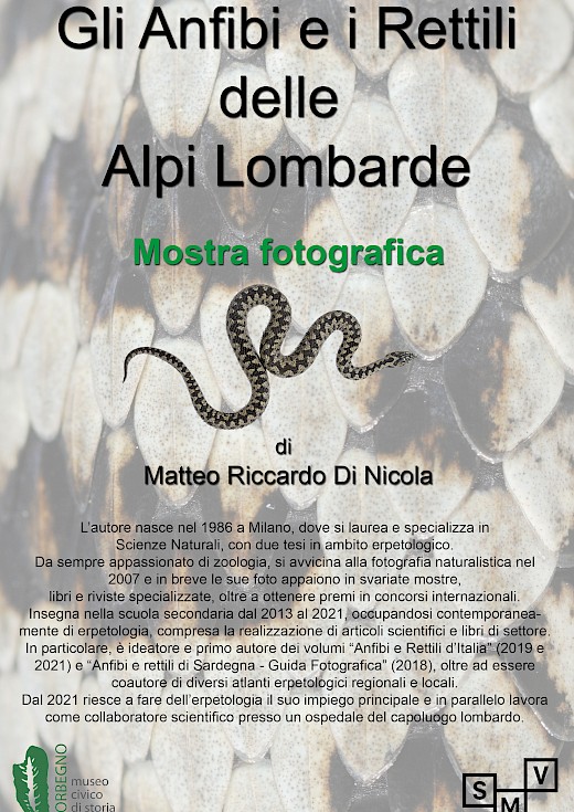 Mostra fotografica Gli Anfibi e i Rettili delle Alpi Lombarde