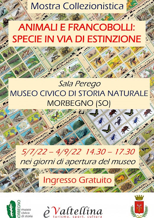 Animali e fracobolli: specie in via di estinzione