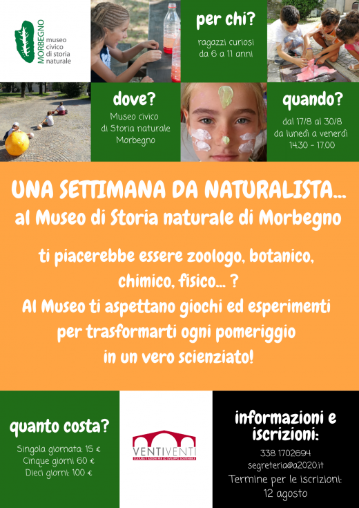 Una settimana da naturalista 2022
