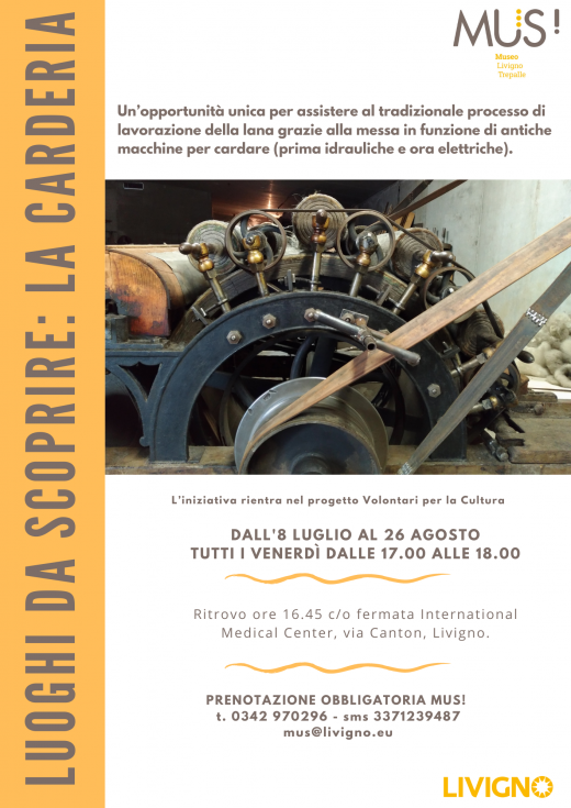 Luoghi da scoprire: visita alla carderia - 2022