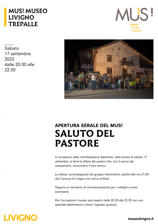 Saluto del pastore 2022