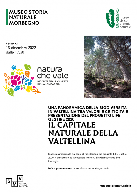 Il capitale naturale della Valtellina